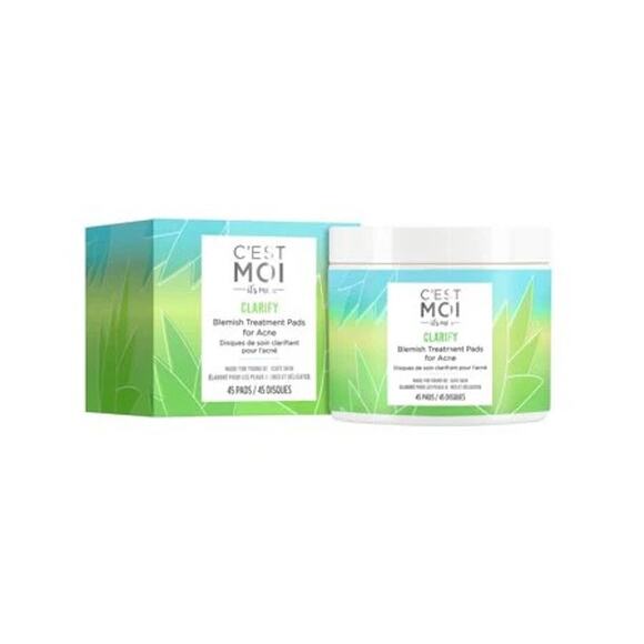 C'Est Moi Clarify Blemish Treatment Pads For Acne NIB 45 pads - Picture 2 of 3